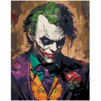 Mysterious Joker: Paint-by-Numbers Kit