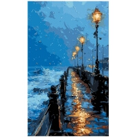 The Mystery of the Rainy Evening: Promenade by the Seaside