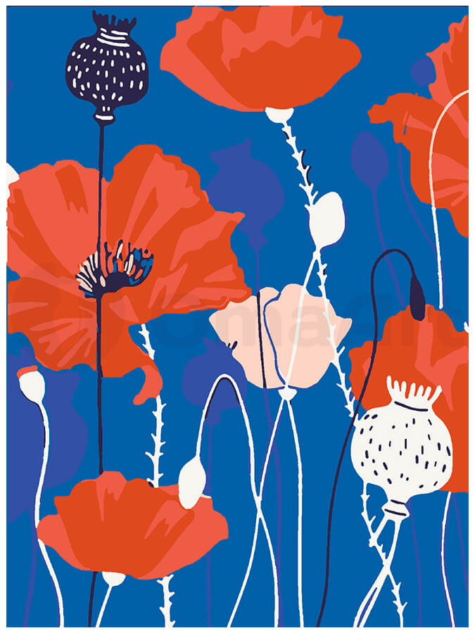 Floral Idyll: Poppies