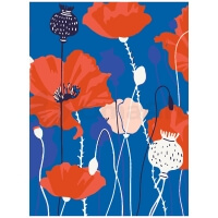 Floral Idyll: Poppies