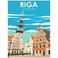 Picturesque Riga