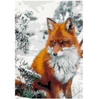 Forest Tale: Fox in the Winter Forest