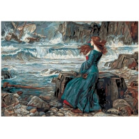 Miranda, The Tempest, by John William Waterhouse