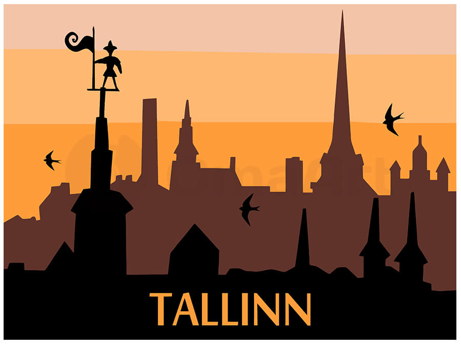 Näkymä Tallinnaan 3